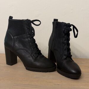 Black Combat Booties